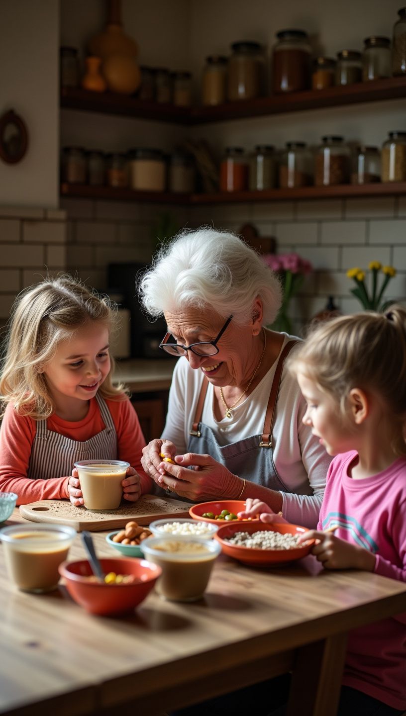 Διαδικασία ανάμειξης σπόρων τσία με άλλα υγιεινά υλικά
